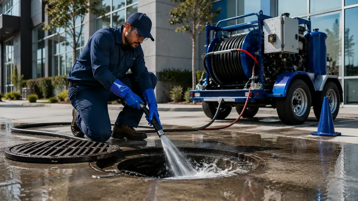 Commercial Hydro Jet Drain Cleaning in La Quinta