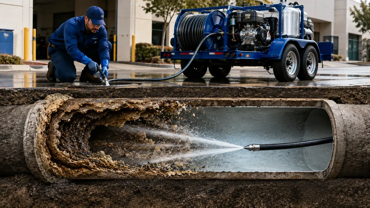 Sewer Pipe Descaling in La Quinta